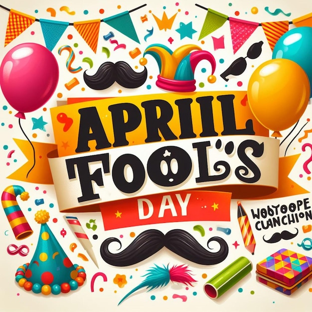 répandez les rires humoristiques des bannières du 1er avril pour une célébration joyeuse