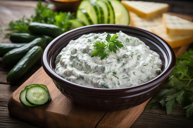 Repas santé Tzatziki