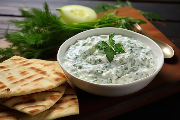 Repas santé Tzatziki