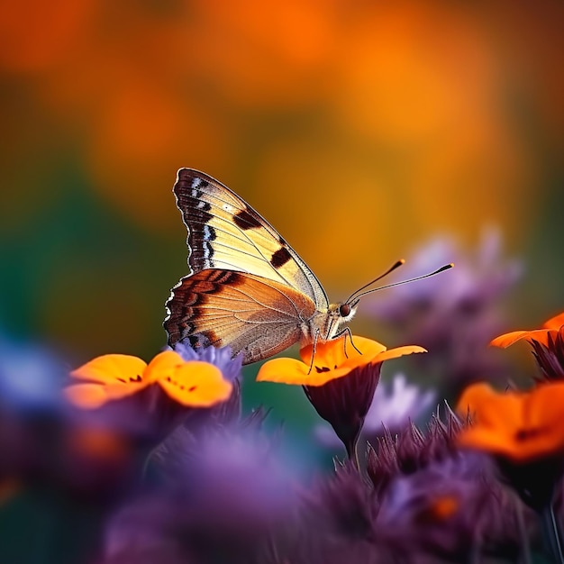Photo représentation de papillon