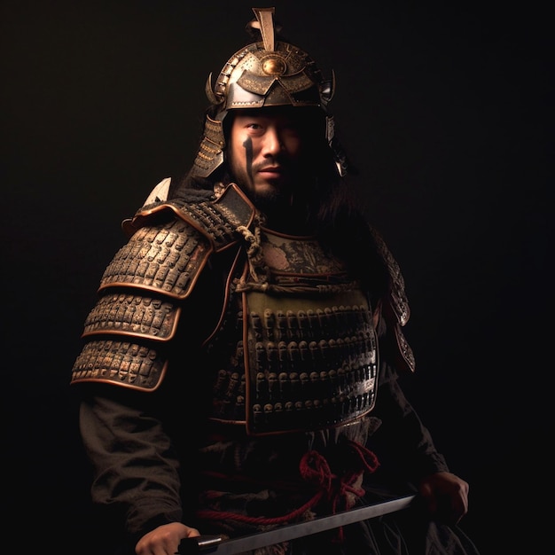 représentation de samouraï