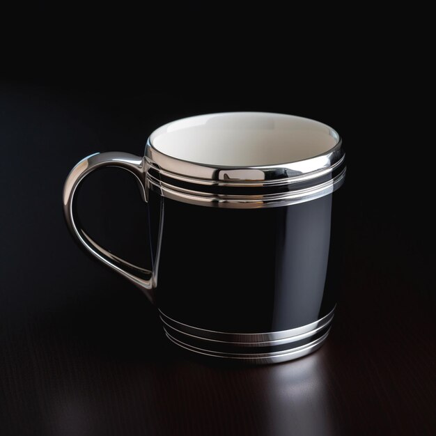 Photo représentation d'une tasse de café