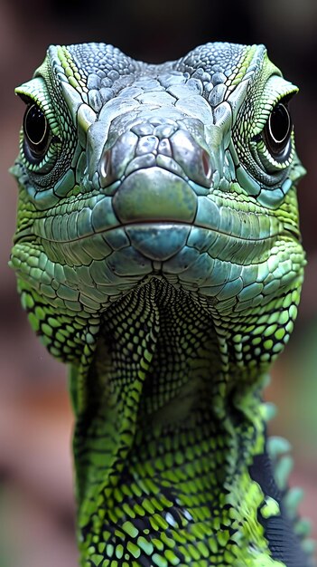 Photo des reptiles curieux