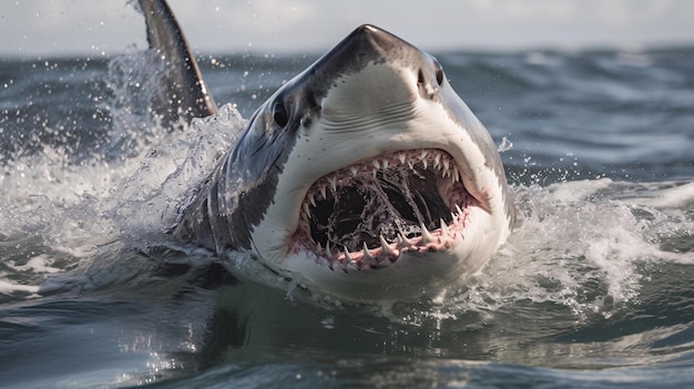 Requin dans l'océan