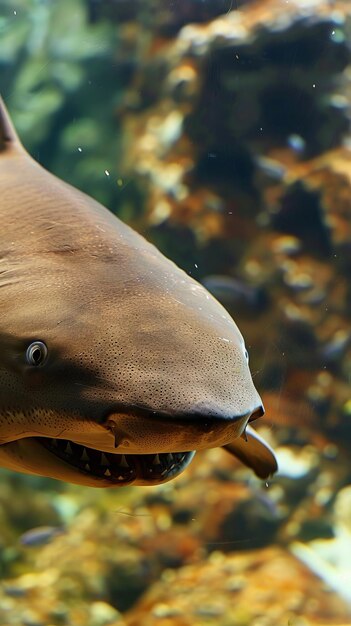 Un requin-infirmière est vu dans les eaux au large des côtes australiennes.