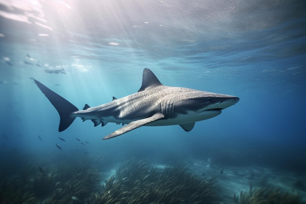 Requin de mer d'eau Générer Ai