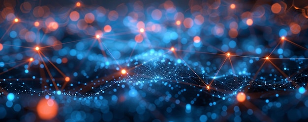 un réseau de connexions entre les gens et l'univers