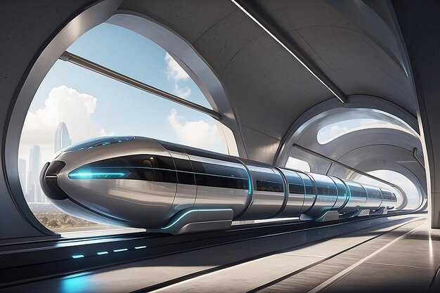 Réseau de transport hyperloop