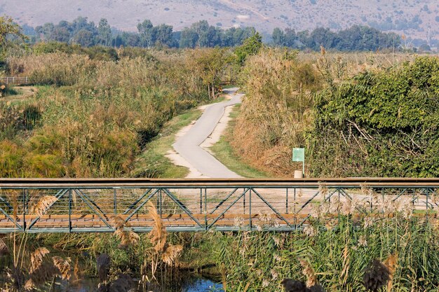 Réserve naturelle de Hula en Israël