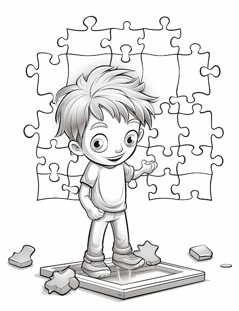 Résolveur de puzzles pour la journée de l'autisme