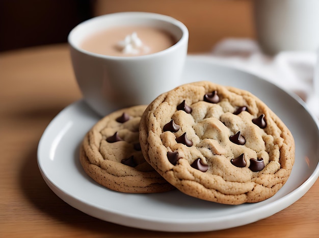 Restaurant de biscuits cosy avec éclairage chaleureux