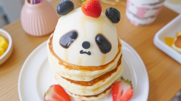 Le restaurant Happy Panda Pancake Stack est un restaurant génératif.