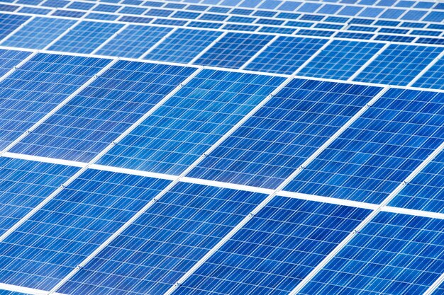 Résumé de détail de panneau solaire - source d'énergie renouvelable