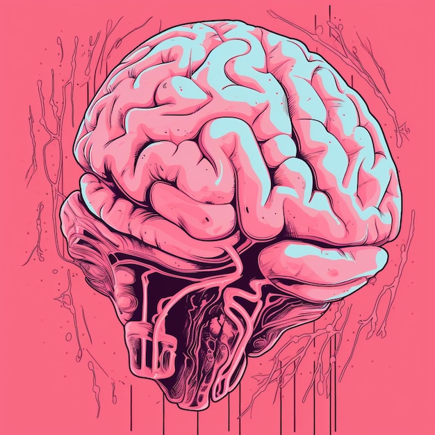 résumé du logo du cerveau