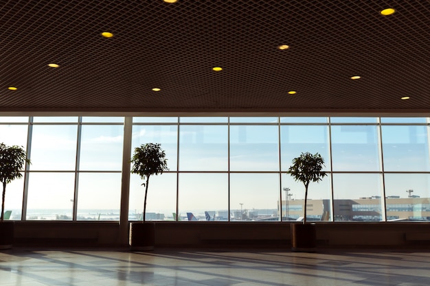 Résumé Flou Coup à L'aéroport Pour Le Fond