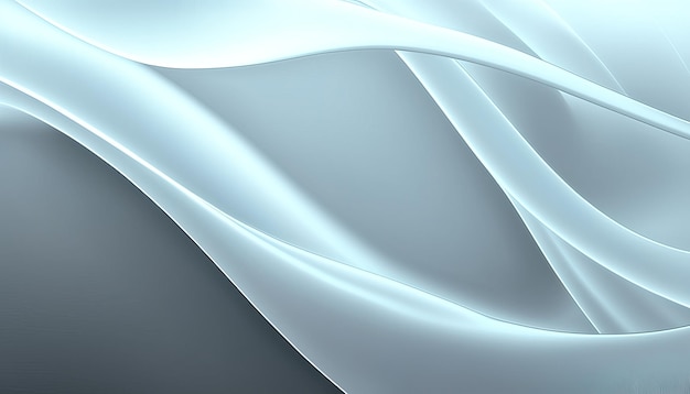 Résumé fond vagues blanc et bleu UI UX Design
