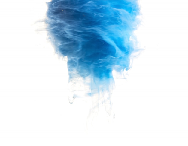 Résumé formé par dissolution de la couleur dans l'eau