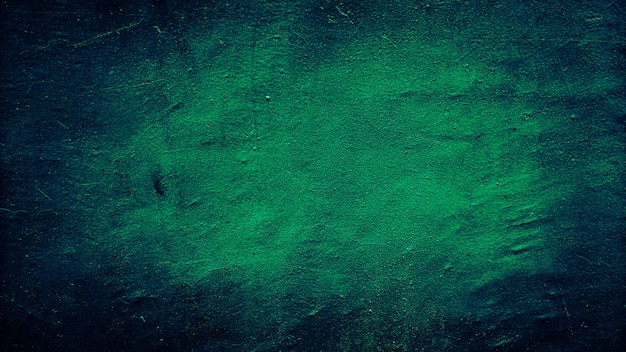 Résumé grunge vert foncé texture de fond de mur en béton