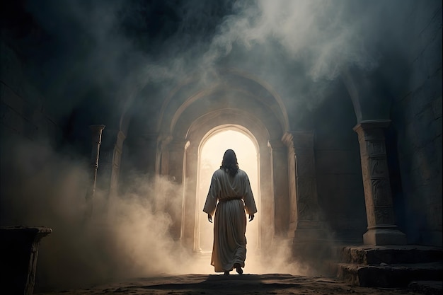 La résurrection de Jésus-Christ dans un contexte dramatique