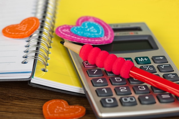 Photo retour aux fournitures et accessoires scolaires