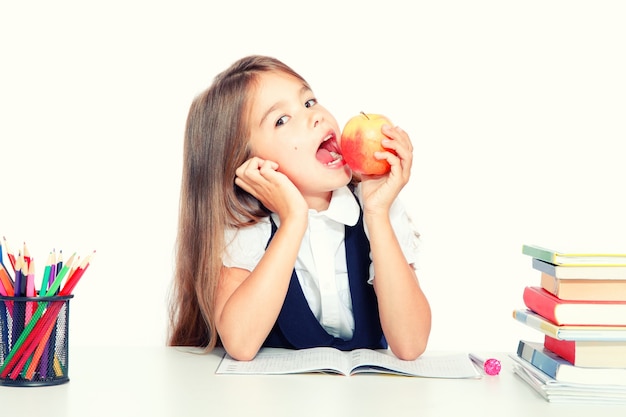 Retour à l'école! Concept d'éducation, de lecture et d'apprentissage.