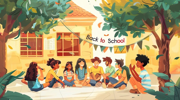 Retour à l'école Essentiels Illustrations vives pour la réussite scolaire