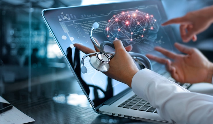 Réunion et analyse de l'équipe de docteurs en médecine.