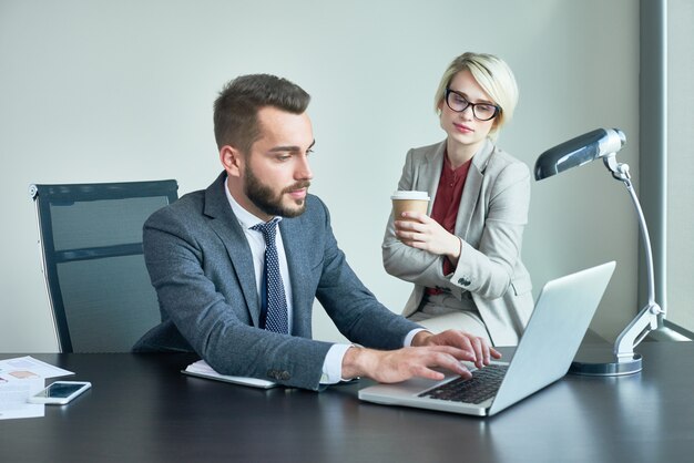 Réunion de travail productive