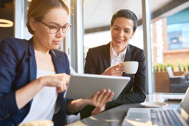 Réunion de travail avec le supérieur