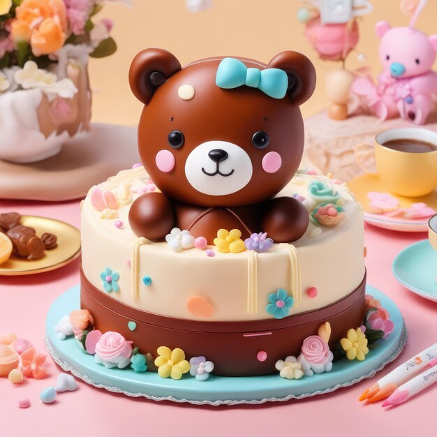 Le rêve de l'ours de Kawaii Bungeoppang