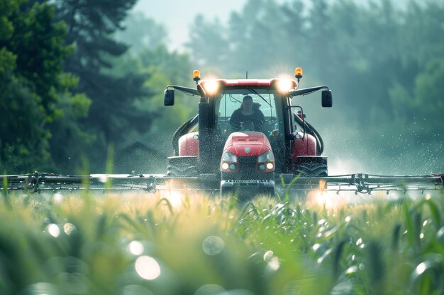 Révolutionner l'agriculture Stratégies d'agriculture intelligente avec des véhicules de pulvérisation de pesticides et des technologies avancées