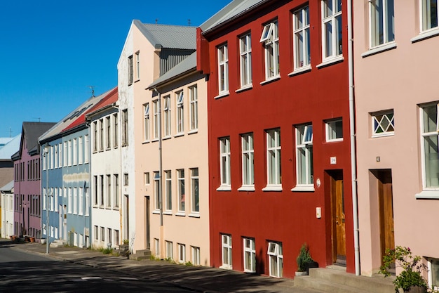 Reykjavik la capitale de l'Islande.