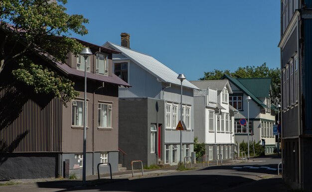 Reykjavik la capitale de l'Islande.