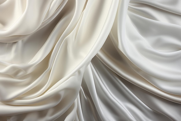 Rideau en satin