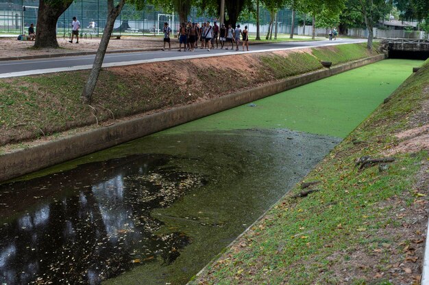 Rio Brésil avril 07 2023 Quinta da Boa Vista est un parc municipal dans le quartier impérial de Sao Cristovao