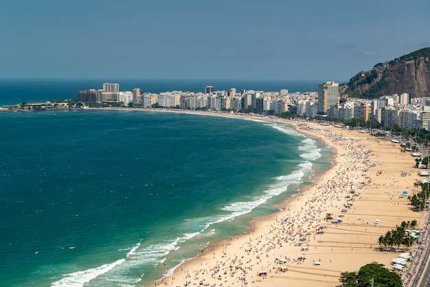 Rio De Janeiro Brésil Plage De Copacabana Le 03 Septembre 2022