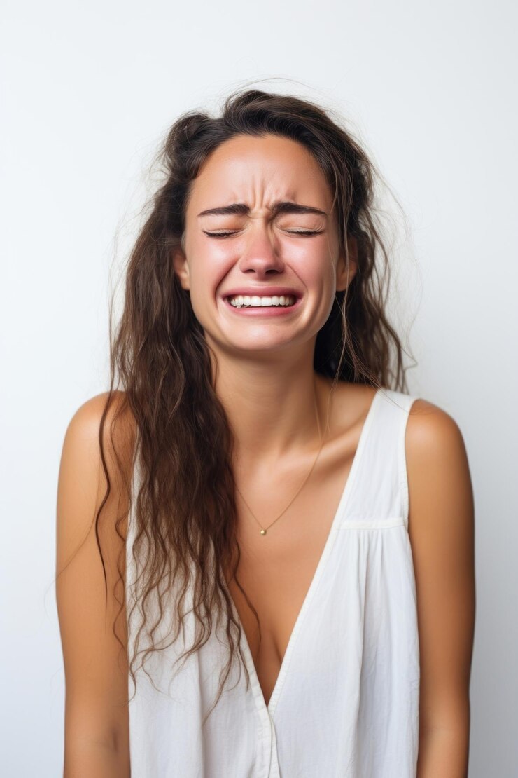 Photo rire de l'adulte frustration relaxation