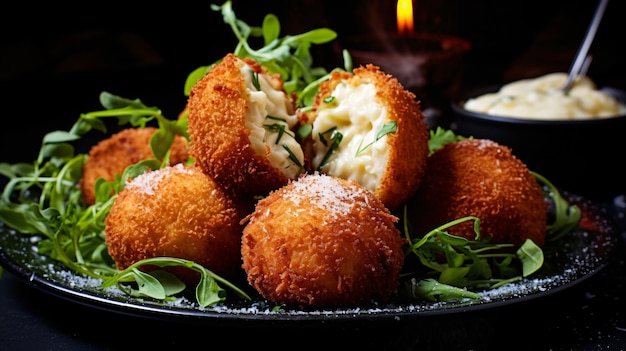 Risotto Arancini Frit Maison