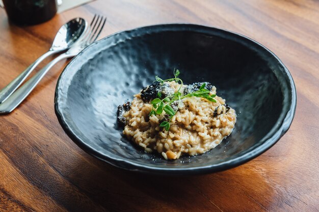 Risotto aux champignons