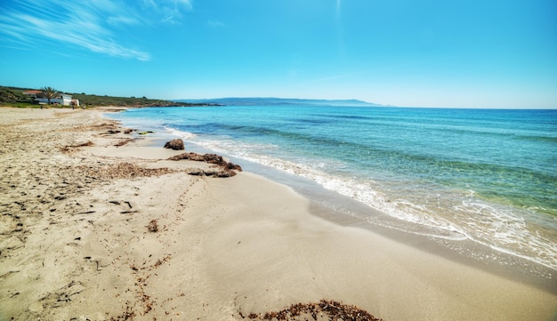 Rivage de la plage Le Bombarde Italie