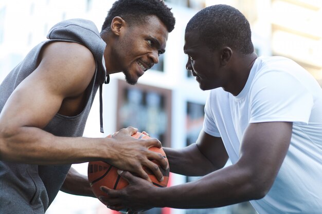 Photo rivalité de basket-ball