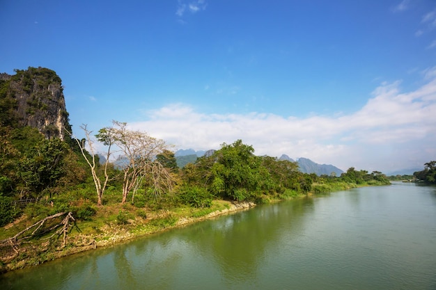 Rivière au Laos