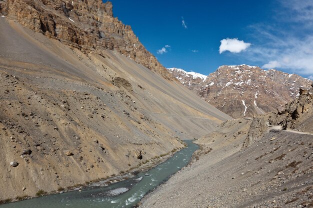 Rivière dans l'Himalaya