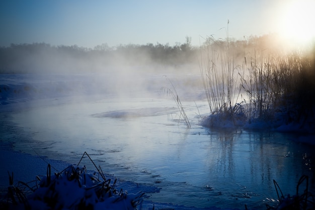 La rivière glaciale