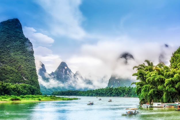 Rivière Lijiang à Yangshuo