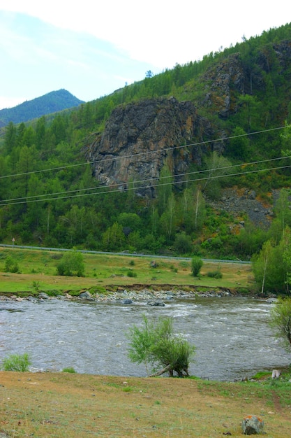 rivière en montagne