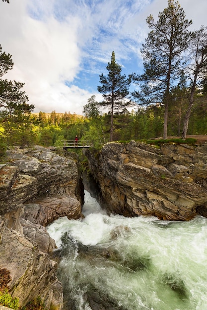 Rivière en Norvège