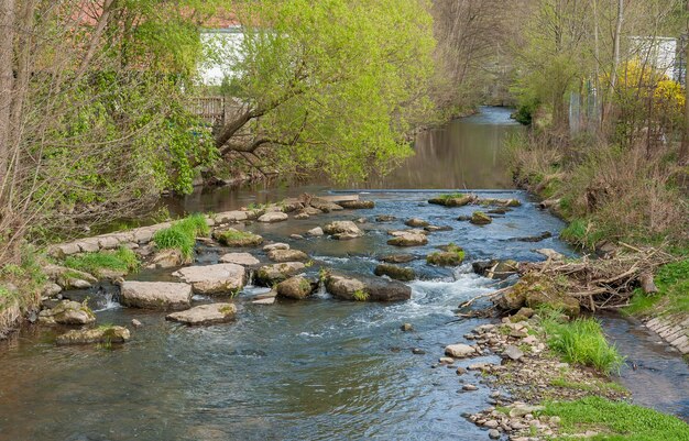 la rivière Sinn à Bad Brueckenau