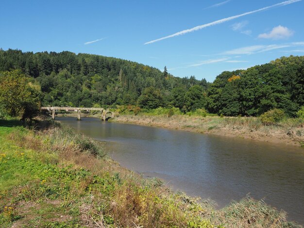 Rivière Wye à Tintern