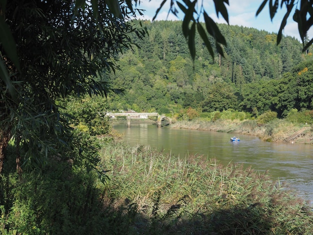 Rivière Wye à Tintern